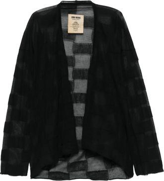 Uma Wang fine-knit cardigan - Black