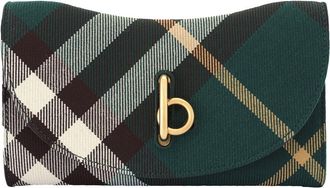 Burberry Ivy Rocking Horse Check Continental Wallet