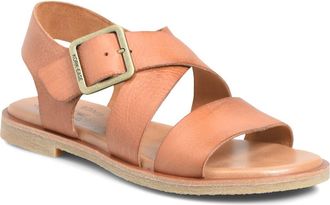 Kork-ease Dara Ankle Strap Sandal in Rust at Nordstrom, Size 10