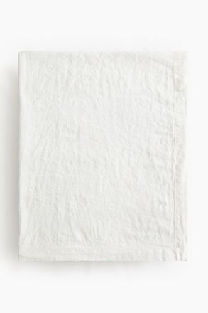H&M Tischdecke aus Leinen - White