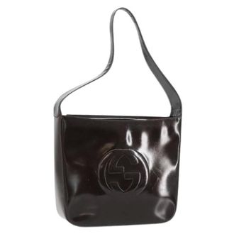 Gucci Pre-owned Shoulder Bags, female, Black, Size: ONE SIZE Pre-owned Vintage Shoulder Bag