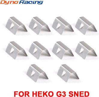 OEM 100 Piezas De Parabrisas De Coche Y Cubierta De Lluvia, Clips De Retenci&oacute;n De Metal Para Canal Deflector De Viento/lluvia Para Heko G3 Sned Clip X8