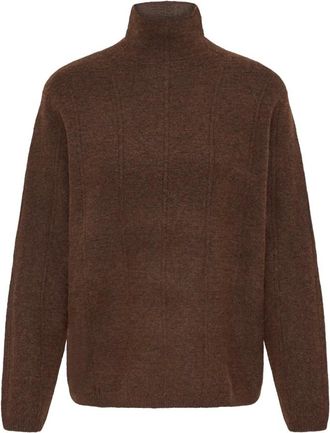 Ichi Maglieria - - Knitwear - Donna - Marrone - M