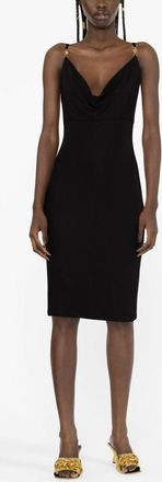 Versace Womens Black Silk Dress - Size EU 42 (Womens)