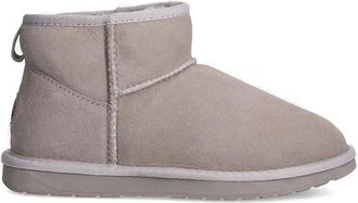 Emu Stinger Micro boots - women - other fibers/Rubber/Sheep Suede - 37 - Grey