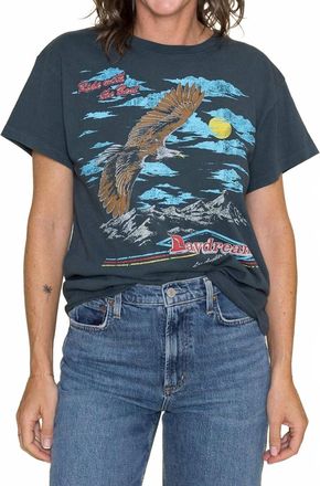 Daydreamer Mfg Co Tour Short Sleeve Tee In Vintage Black