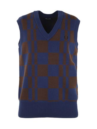 Fred Perry Fp Chequerboard Tank