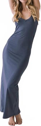 Chaser Bliss Future Midi Dress In Gray