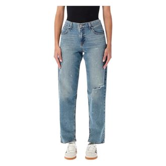 Levi's Jeans, Dames, Blauw, W28, Katoen, Loose Taper