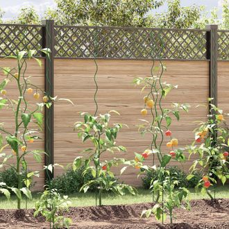 Berkfield Home Spiral Plant Supports - 50 pcs, 170 cm Steel in Green