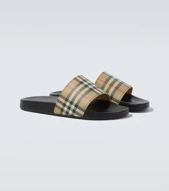Burberry Burberry Check slides