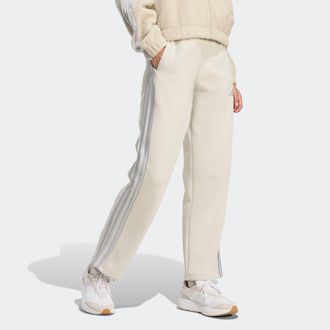 adidas Sporthose ADIDAS SPORTSWEAR W HOL FL PT, Damen, Gr. XS, N-Gr, silber (wonder aluminium, silber metallic), Obermaterial: 55% Baumwolle, 36% Polyester, 