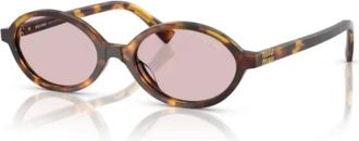 Miu Miu Accessoires, unisex, Veelkleurig, ONE Size, Stijlvolle ZS Model Zonnebril