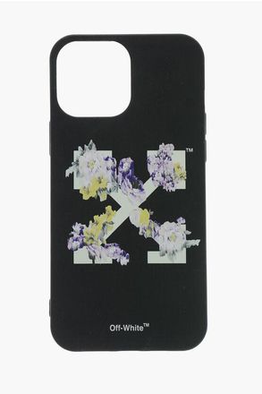 Off-white PVC Cover for iPhone 13 Pro Max with Arrow Floral Print size One Size
