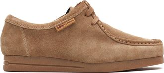 Base London Koko Mens Moccasins Taupe Leather - Size UK 10