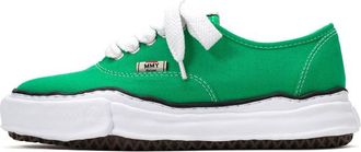 Miharayasuhiro BAKER OG Sole Canvas Low-top Sneaker Green A02FW704-GRN