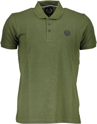 Gian Marco Venturi Gianmarco Venturi Verde Katoenen Heren Polo