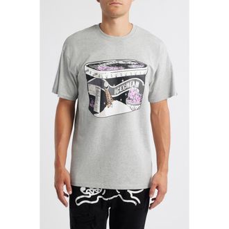 Icecream Carton Graphic T-Shirt in Heather Gray at Nordstrom Rack, Size X-Large