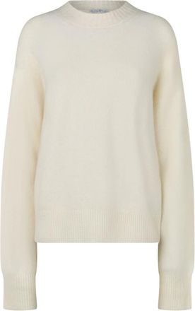 Ballantyne Pullover met ronde hals - Dames - Ronde hals truien - Wit - S - Truien & Vesten