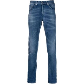 Dondup Slim-fit Jeans, male, Blue, Size: W34 George Jeans