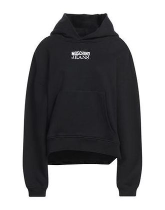 その他 Moschino FW22 Moschino Sweaters Black (1799 6028A1555) MOSCHINO COUTURE Biker Jacket Logo Print Sweater Hoody Black