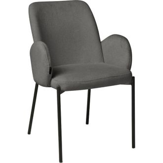 OEM Silla Tapizada Gusto, Tela Gris Oscuro