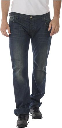 Armani Jeans Slim-fit Jeans - Heren - Slim Fit Jeans - Blauw - 4XS - Denim - Jeans