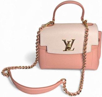 Louis Vuitton Pre-owned Womens LockMe Ever Mini - Pink Calf Leather - One Size
