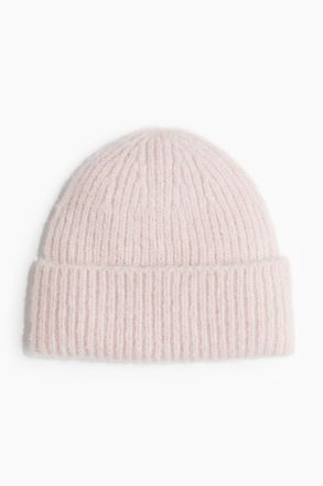 H&M Beanie in Rippstrick - Pink