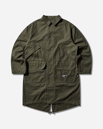 Neighborhood Men s Fishtail Field Coat Olive