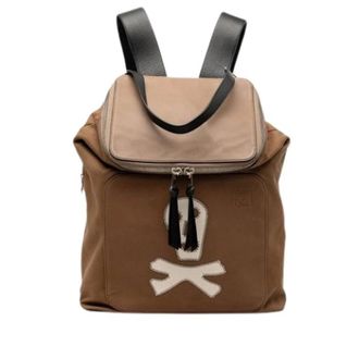 Loewe Pre-owned Backpacks, male, Brown, Size: ONE SIZE Pre-owned Backpack
