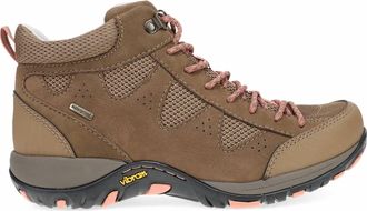 Dansko Womens Perrin Boots In Morel Milled Nubuck