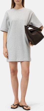 Closed Felpa Dress In Light Grey Melange