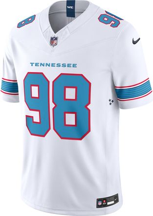 Nike Jeffery Simmons Tennessee Titans Nike Mens Dri-FIT NFL Limited Jersey in White | 37NM0IUY9VF-RMY