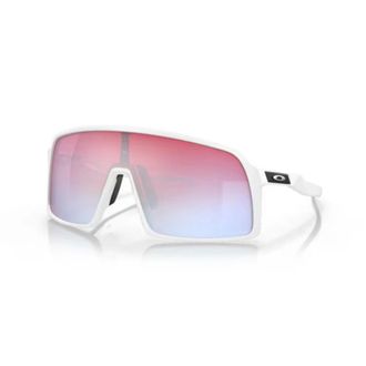 Oakley Sunglasses, unisex, White, Size: 37 MM Sporty Sunglasses for Outdoor Activities