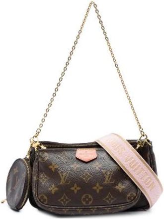 Louis Vuitton Pre-owned Multi-Pochette Accessoires - Dames - Vintage Schoudertas - Bruin - ONE Size - Vintage