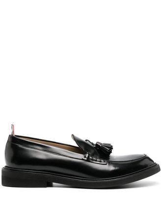 Thom Browne Mocassini con nappa - Nero