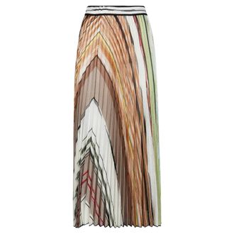Missoni Midi Skirts, female, Multicolor, Size: XS Pleated Midi Skirt