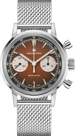 Hamilton American Classic Intra-Matic Chronograph Watch Gift Set. 40mm in Red at Nordstrom
