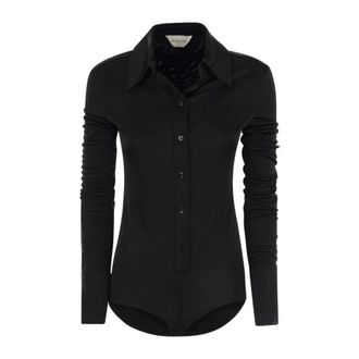 Sportmax Mujer, Blusas y Camisas, Negro, Talla: L