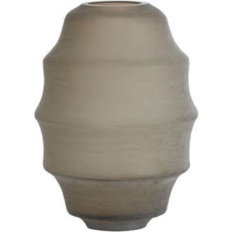 Light & Living Light&living - Nayoro Jarr&oacute;n De Vidrio Mate Marr&oacute;n Claro - &Oslash;31x42