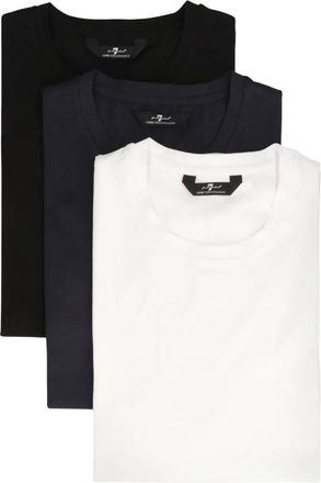 7 For All Mankind T-shirt girocollo - Nero