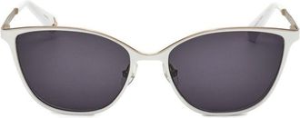 Christian Lacroix Ladies White Cat Eye Sunglasses CLS3059