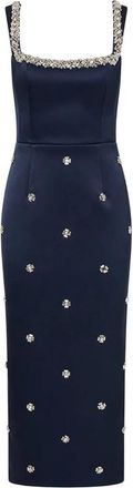 Rebecca Vallance Partyjurk - Dames - Feestkleedjes - Blauw - S - Kleedjes
