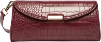 Pennyblack Pbaavocado Schoudertas - Dames - Schoudertassen - Rood - ONE Size - Leer - Tassen