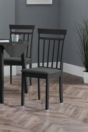 Julian Bowen Coast Dining Chair (Set of 2) in Black