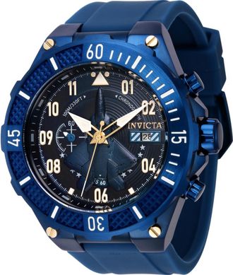 Invicta Aviator Chronograph Date Quartz Blue Dial Mens Watch 39893