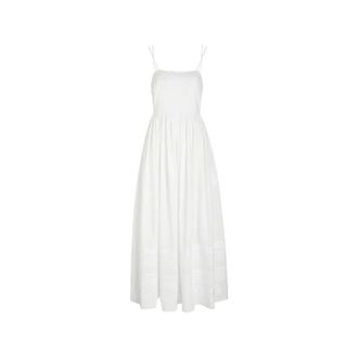 Bode Midi Dresses, female, White, Size: L Chamomile Dress
