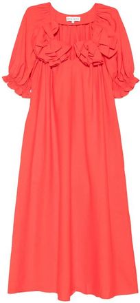 Stine Goya Ruffled Midi Dress