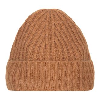 Malo Knit Hat - male - Malo - Accessories - Brown - ONE SIZE - Accessories